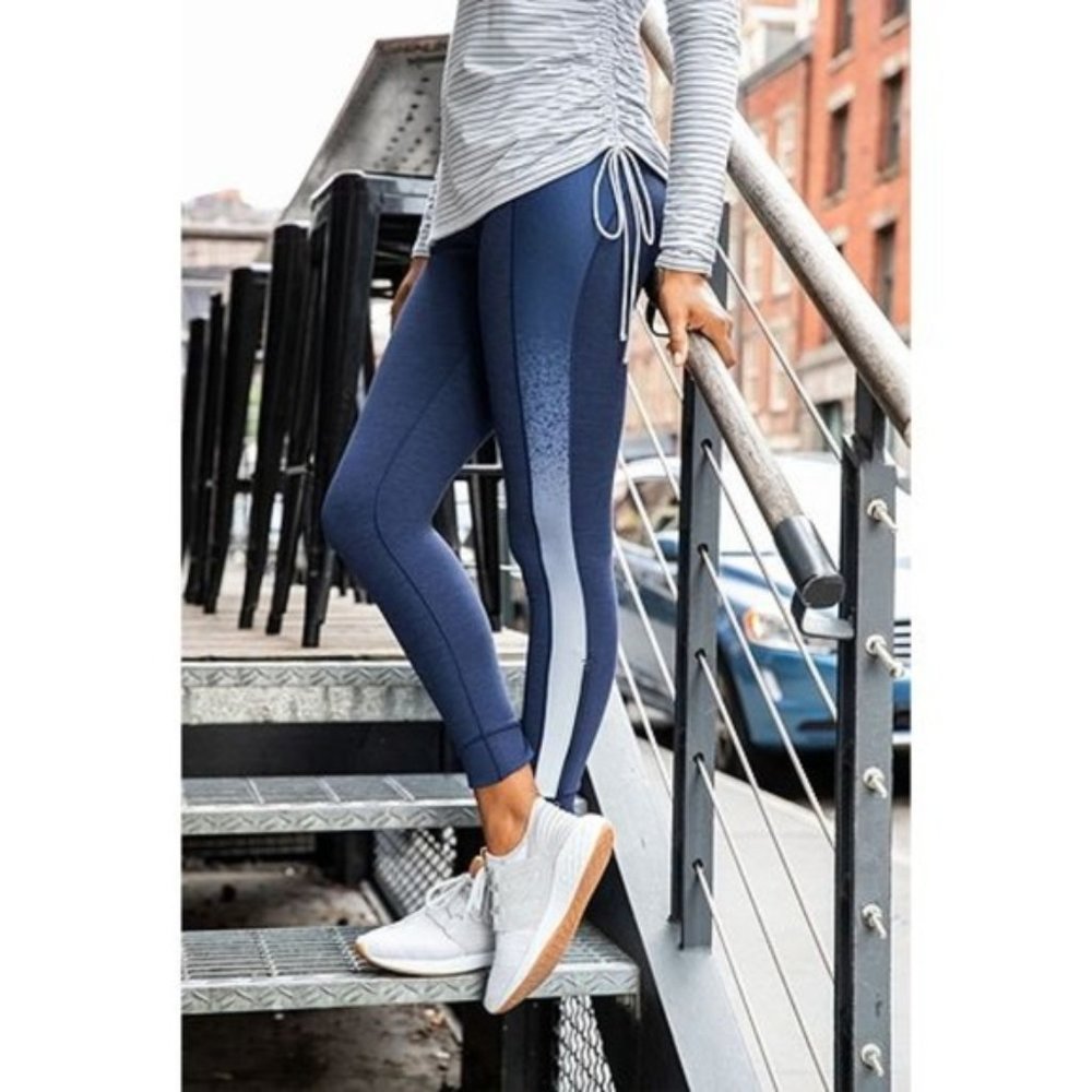 NWT CALIA Warm Legging - Peacoat Ombré Splatter